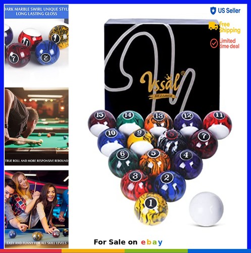 Billiard balls set - set, table