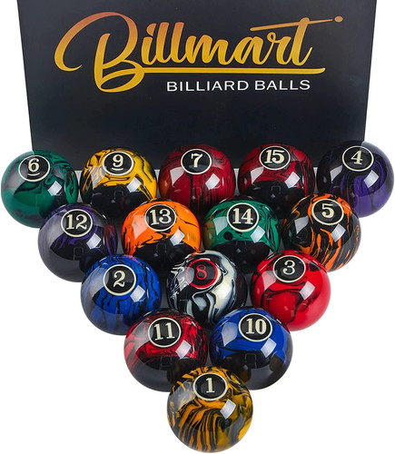 Billiard balls set 16pc - balls,